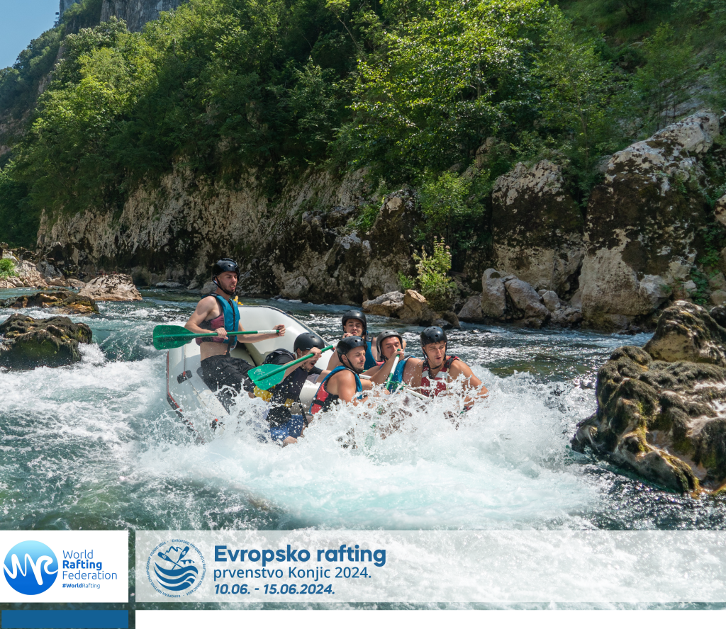 Najavljujemo Evropsko rafting prvenstvo Konjic 2024